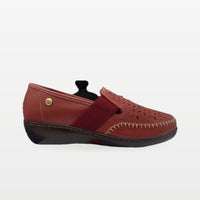 Zapato Rómulo en Cuero Rojo para Mujer — Ref. 3793