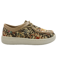 Sandalia Rómulo Shakira en Gobelino Beige para Mujer — Ref. 6091