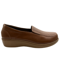 Mocasín Rómulo Confort Calado en Cuero para Mujer — Ref. 3652