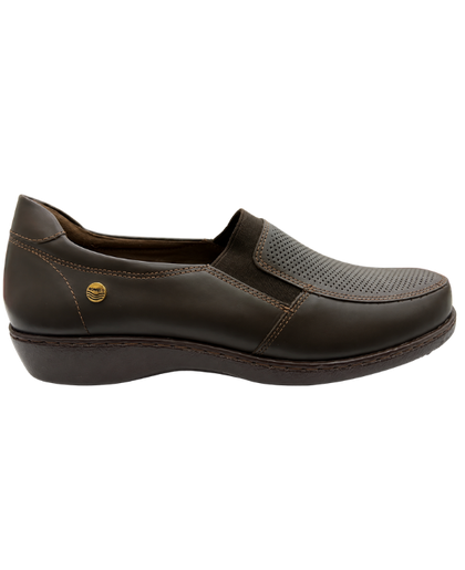 Mocasín Rómulo en Cuero para Mujer — Ref. 3821