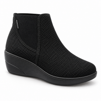 Bota Rómulo en Textil Negro para Mujer — Ref. 3159