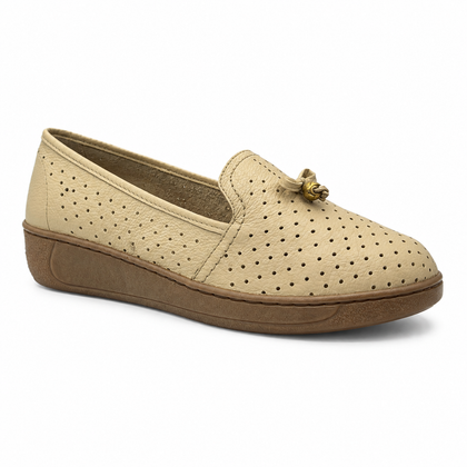 Zapato Rómulo en Avena para Mujer — Ref. 3876