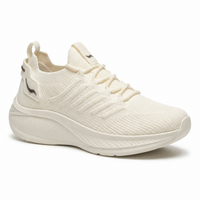 Tenis FLEXRUN KNIT CREMA Crema para Mujer — Ref. F8