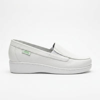 Mocasín Rómulo de Enfermería en Cuero para Mujer — Ref. 1089