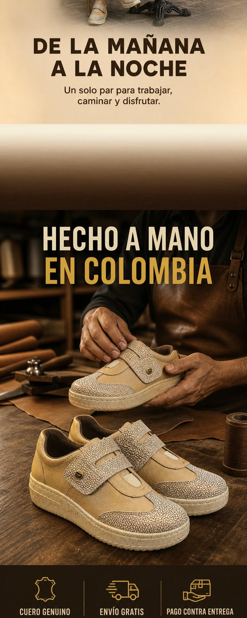 Zapato Rómulo en Nutt y Bronce para Mujer — Ref. 3829 — imagen 4
