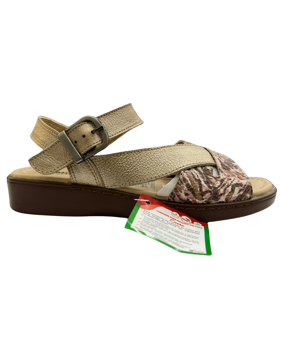Calzado Rómulo Beige para mujer - vista 3