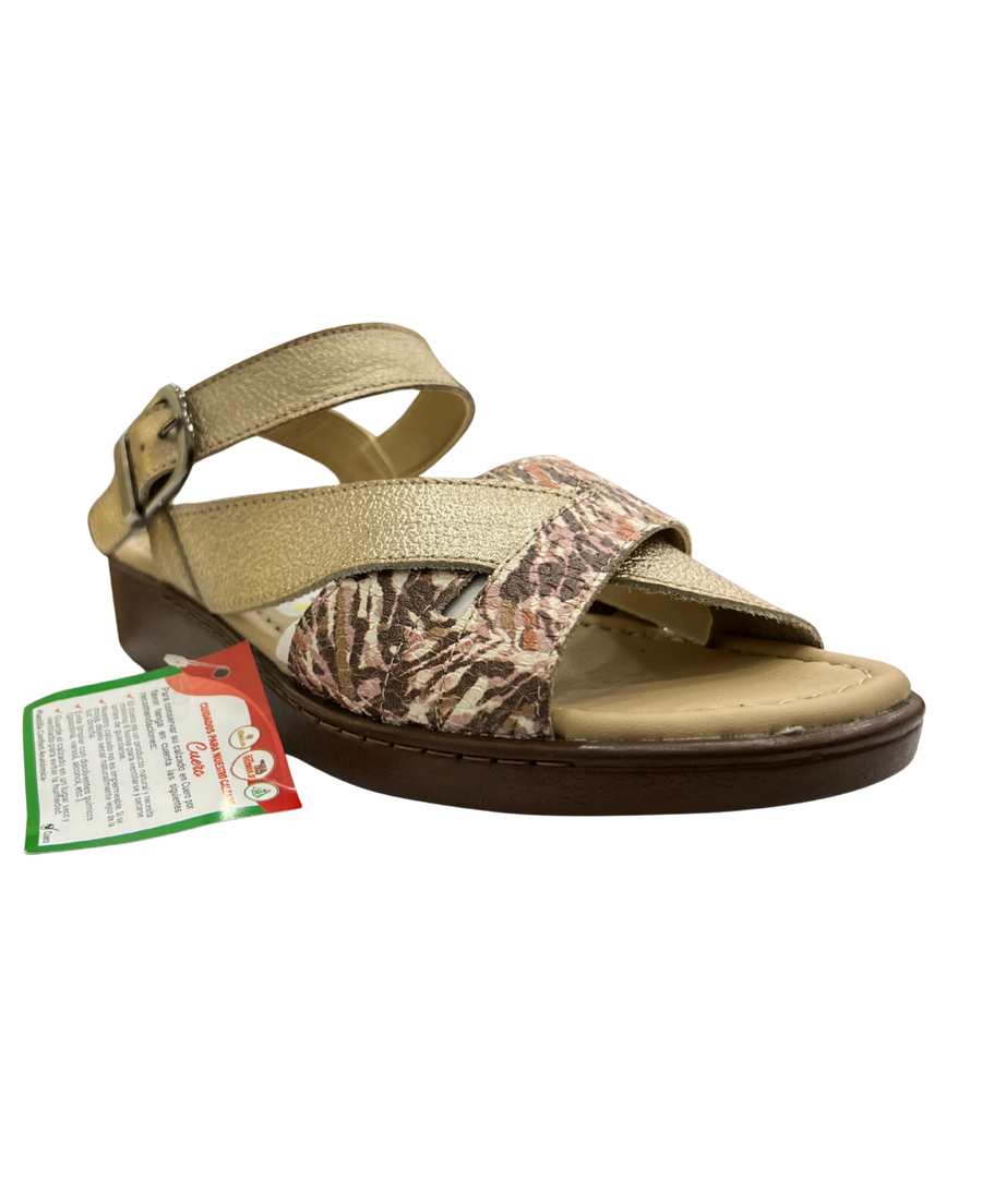 Calzado Rómulo Beige para mujer - vista 4