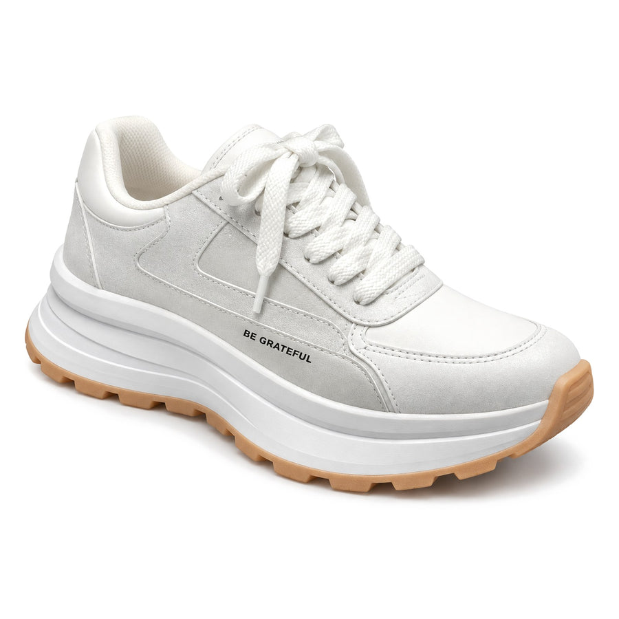 Tenis con Suela de 3 cm y Plantilla Confort para Mujer