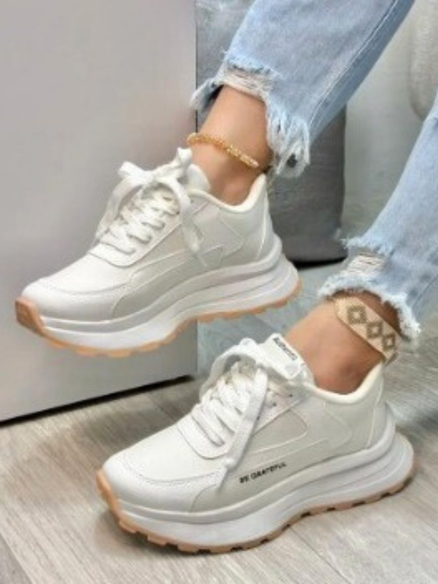 Tenis con Suela de 3 cm y Plantilla Confort para Mujer