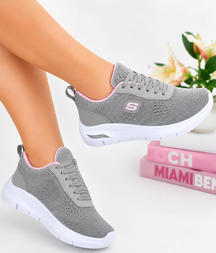 Tenis Deportivos con Cuello Acolchado para Mujer