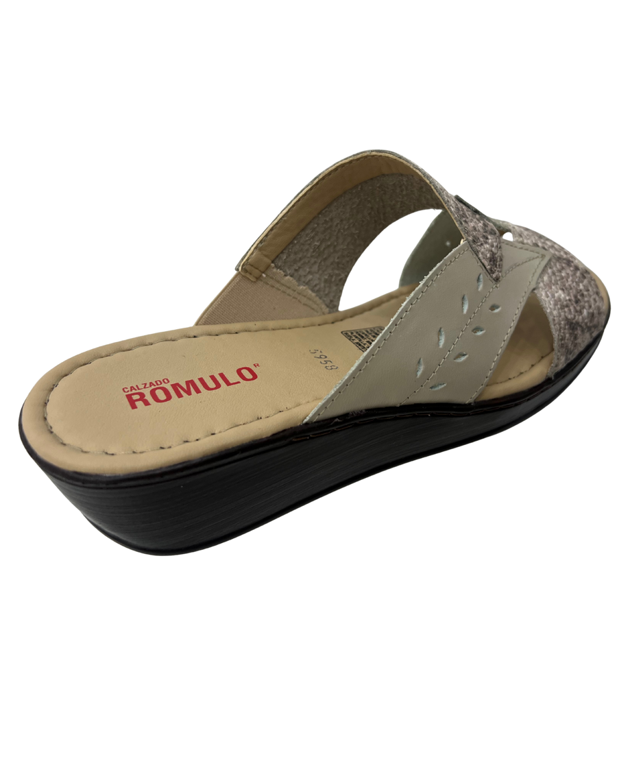 Calzado Rómulo Beige para mujer - vista 2