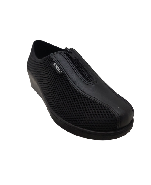 Botín con Cremallera en Textil para Mujer 3168