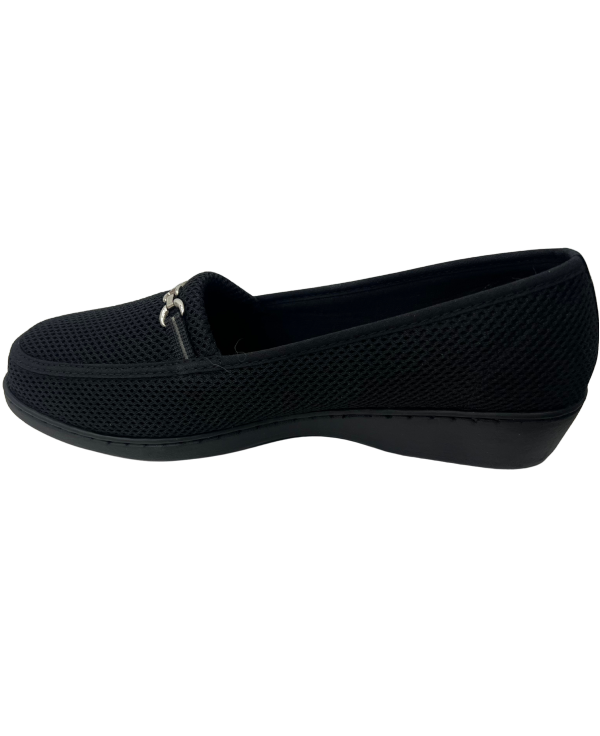 Calzado Rómulo Negro (Textil) para mujer