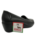 Zapato Rómulo Confort en Cuero Negro para Mujer — Ref. 2604