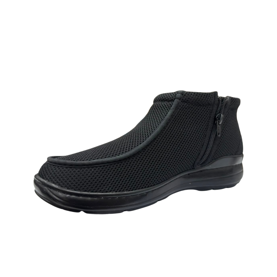 Bota Rómulo en Textil Negro para Hombre — Ref. 9559 — vista 3