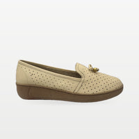 Zapato Rómulo en Avena para Mujer — Ref. 3876
