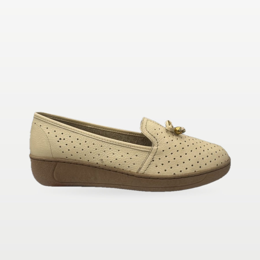 Zapato Rómulo en Avena para Mujer — Ref. 3876