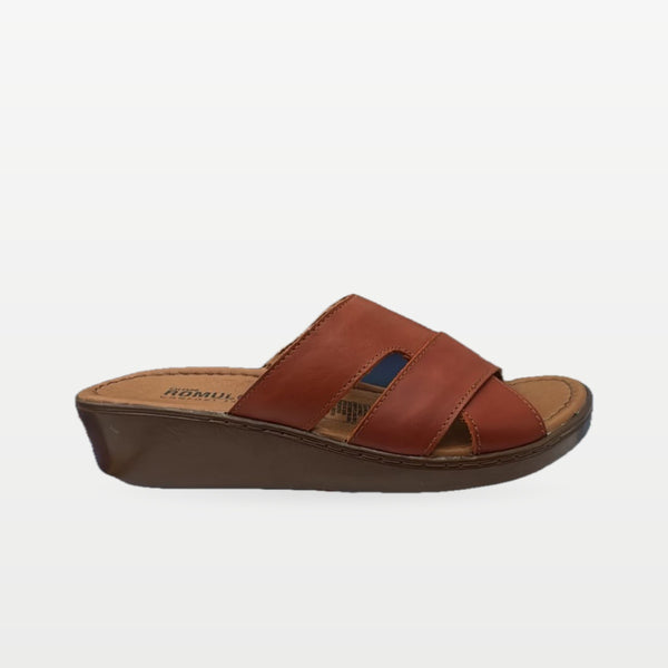 Sandalia Rómulo en Arandano para Mujer — Ref. 5036