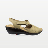 Sandalia Rómulo en Beige para Mujer — Ref. 5591