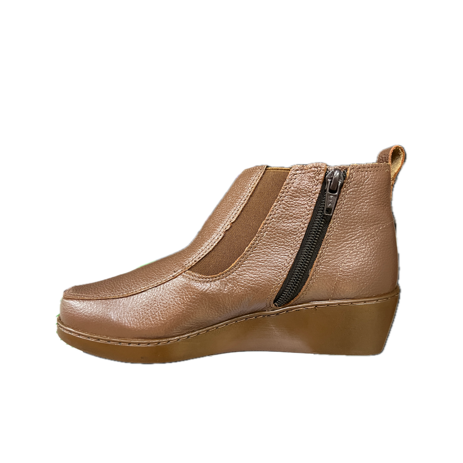 Bota Rómulo en Castaño para Mujer — Ref. 6111