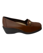 Mocasín Cuero Miel para Mujer 3659