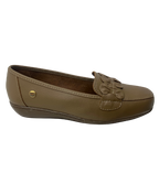 Mocasín Cuero Miel para Mujer 3787