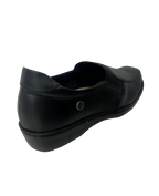 Mocasín en Cuero y Textil para Mujer 3813