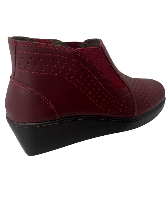 Bota en Cuero Para Mujer 6345