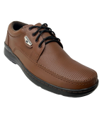 Zapato en Cuero Miel Para Hombre 9370