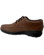 Zapato en Cuero Miel Para Hombre 9370