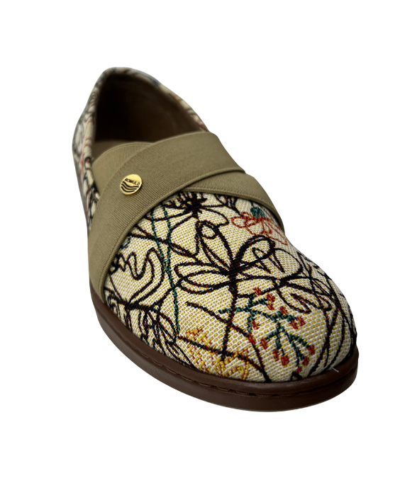 Mocasín en Textil para Mujer 3106