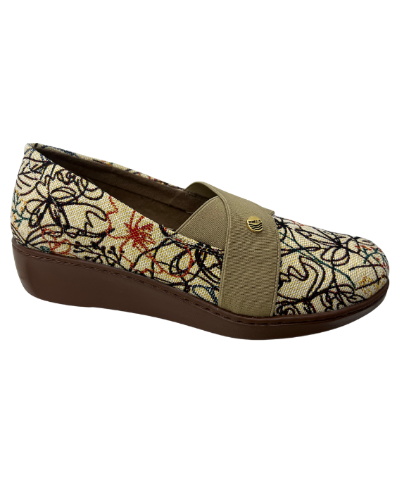 Mocasín en Textil para Mujer 3106