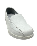 Zapato Profesional Rómulo para Enfermería en Cuero Blanco para Mujer 1051