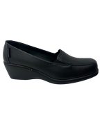 Zapato Rómulo Confort en Cuero Negro para Mujer 2604