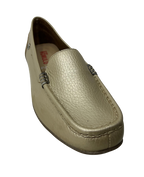 Mocasín Rómulo con Herraje en Cuero Nuez Moscada para Mujer 2401