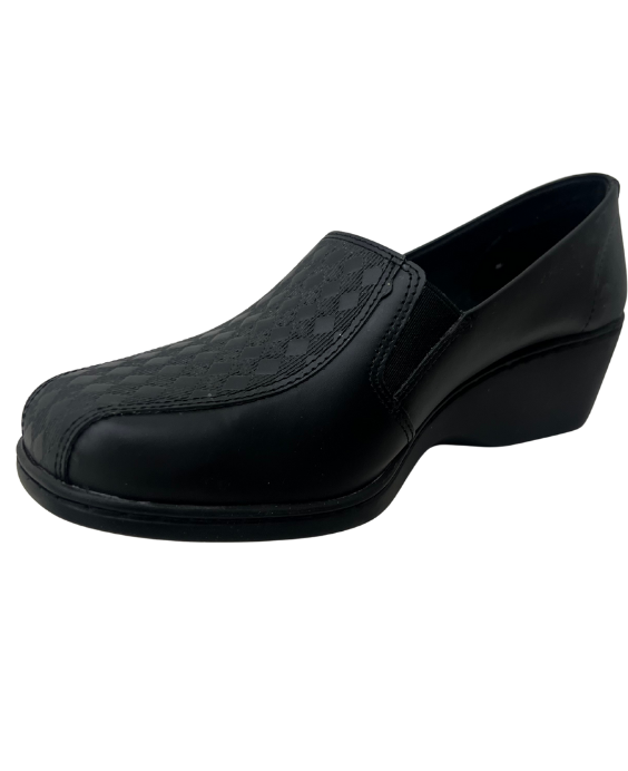 Mocasín Rómulo de Cuña con Textura Acolchada para Mujer 2253