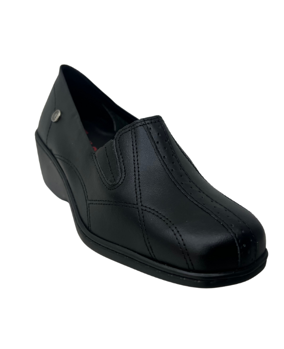 Zapato de Cuña Rómulo Confort en Cuero para Mujer 2245