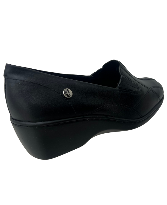 Zapato de Cuña Rómulo Confort en Cuero para Mujer 2245