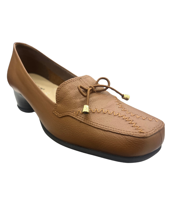 Zapato de Tacón en Cuero Para Mujer 4106