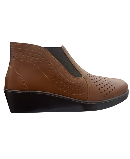 Bota en Cuero Para Mujer 6345