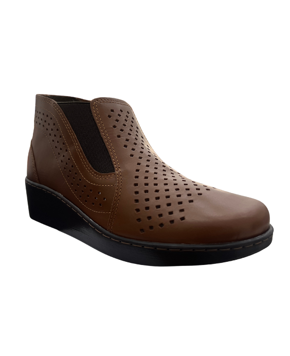 Bota en Cuero Para Mujer 6345
