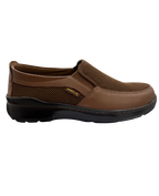 Zapato Cuero Y Textil Para Hombre 9043