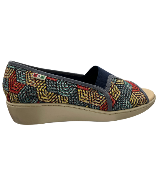 Sandalia en Textil Para Mujer 7109