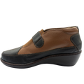 Zapato Rómulo de Tacón en Cuero Naranja para Mujer — Ref. 6086