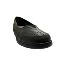Mocasín Rómulo en Cuero Negro para Mujer — Ref. 3655