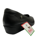 Mocasín Rómulo en Cuero Negro para Mujer — Ref. 3655