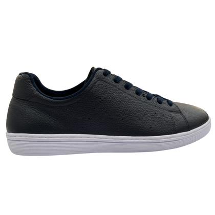 Tenis Rómulo Azul de Cuero para Hombre — Ref. 9077
