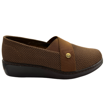 Mocasín Rómulo Tela Net 1.0 Samanta para Mujer — Ref. 3106