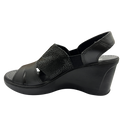 Zapato Rómulo de Tacón en Cuero Negro para Mujer — Ref. 5012