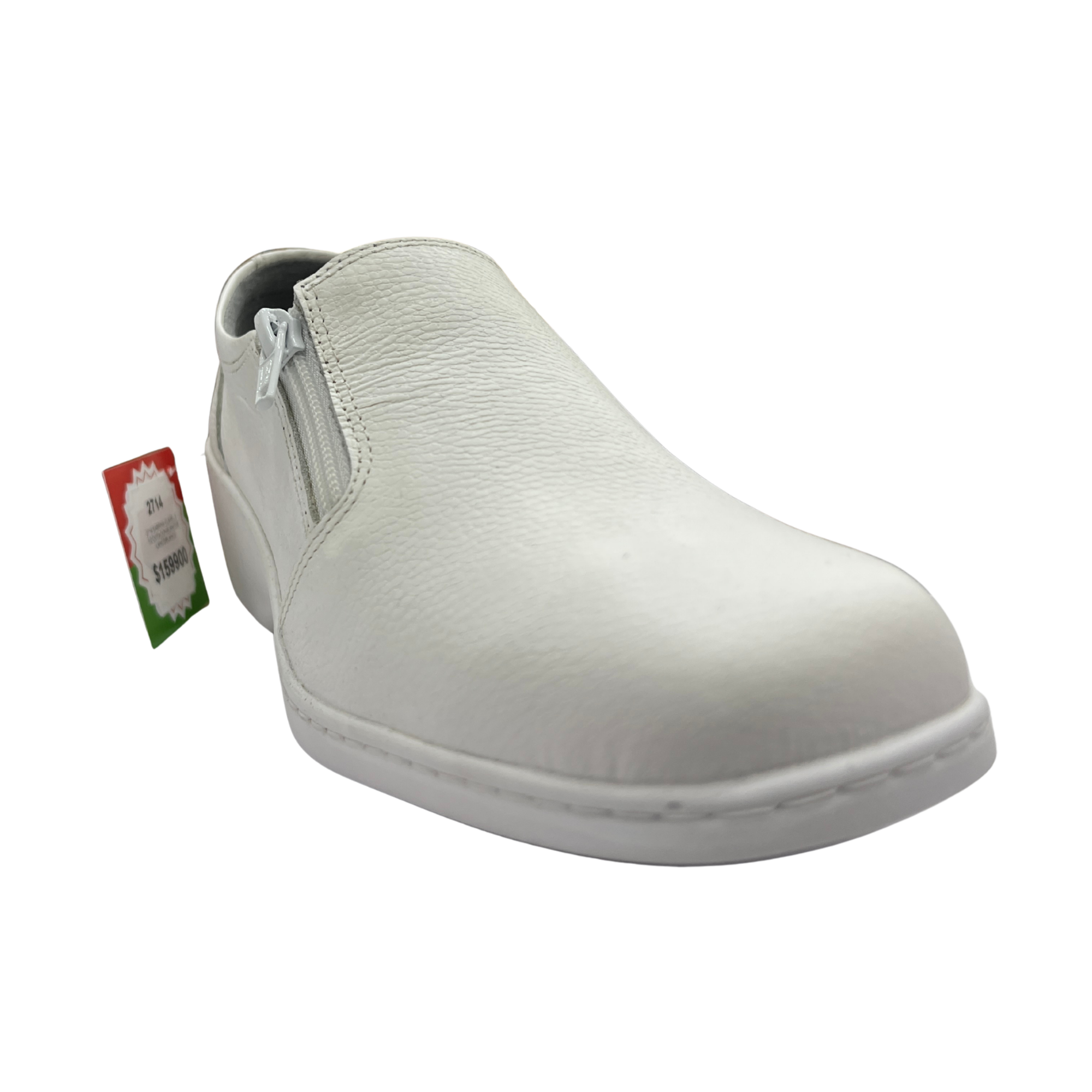 Zapato Rómulo Línea Enfermería Blanco para Mujer — Ref. 2714